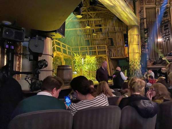 Nederlander Theatre, section: Orchestra L, row: E, seat: 19