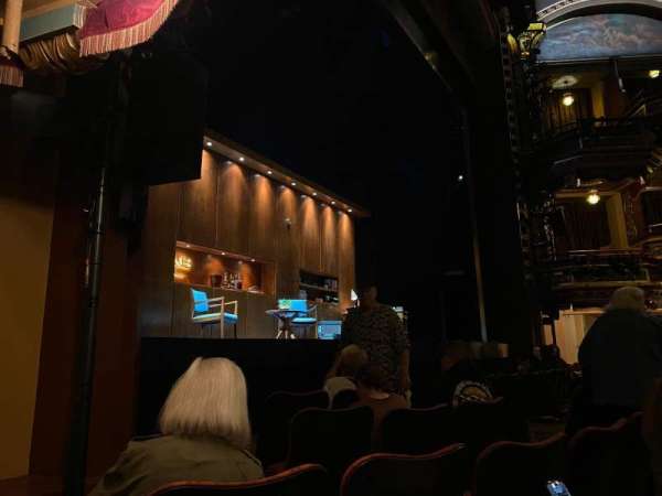 Belasco Theatre, section: Orchestra L, row: D, seat: 13