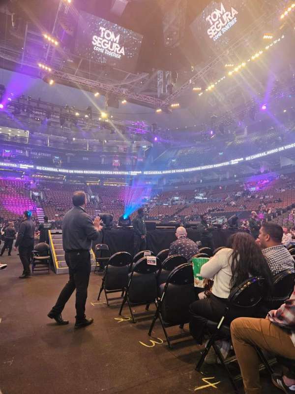 Scotiabank Arena, section: Floor, row: 6