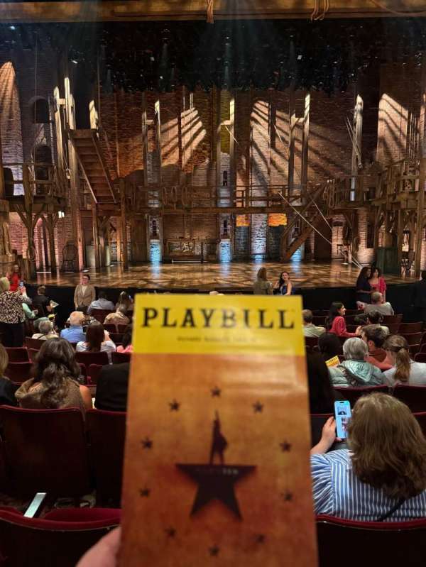 Richard Rodgers Theatre, section: Orchestra C, row: L, seat: 109