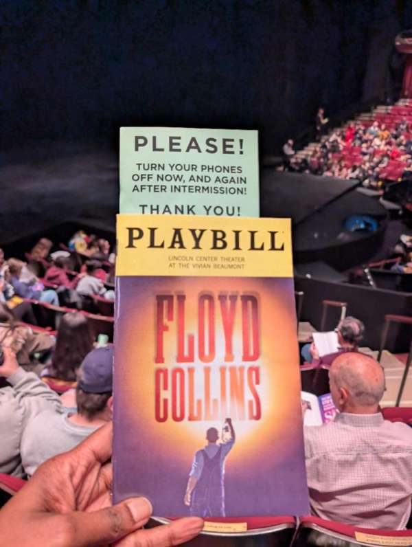 Vivian Beaumont Theater, section: Orchestra L, row: L, seat: 104