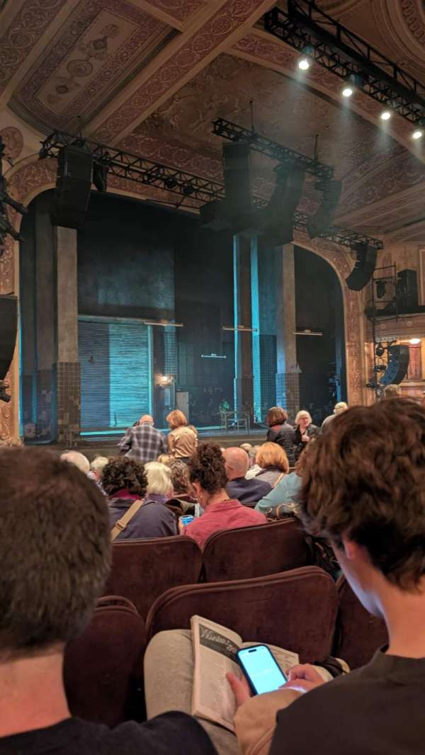 Winter Garden Theatre, section: Left Orchestra, row: P, seat: 23