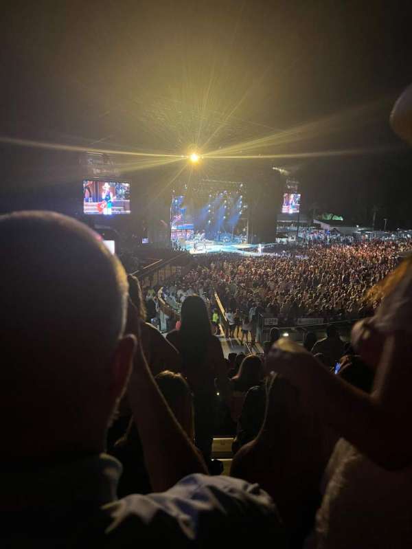 The Wharf Amphitheater, section: 309, row: X, seat: 11