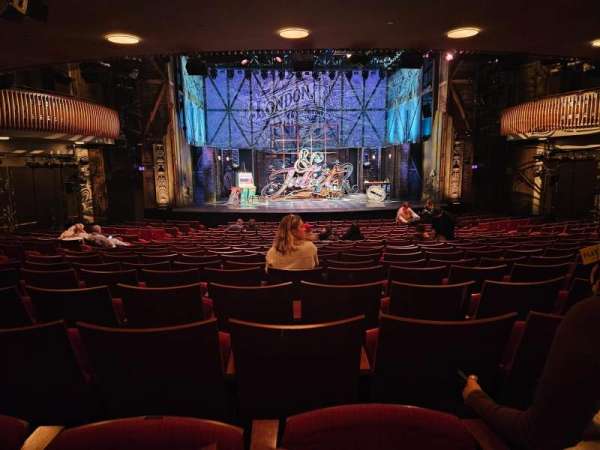 Stephen Sondheim Theatre, section: Orchestra C, row: T, seat: 112