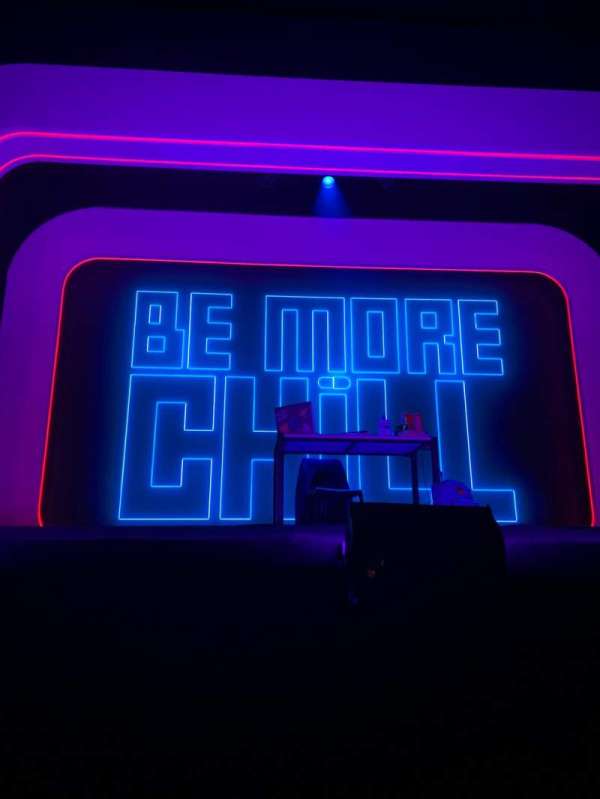 Shaftesbury Theatre, section: Stalls, row: B, seat: 19
