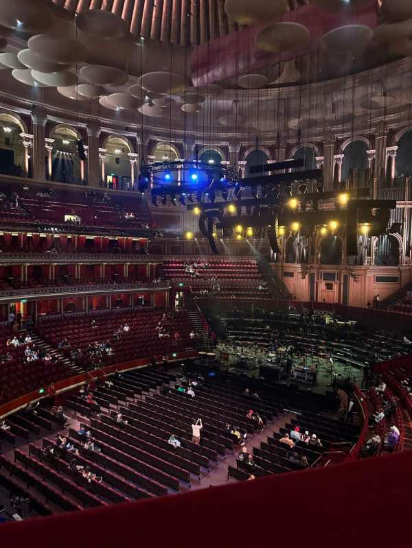 Royal Albert Hall, section: Second Tier 59, row: 1, seat: 1