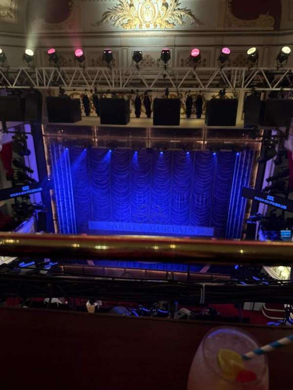Vaudeville Theatre, section: Grand Circle, row: A, seat: 10