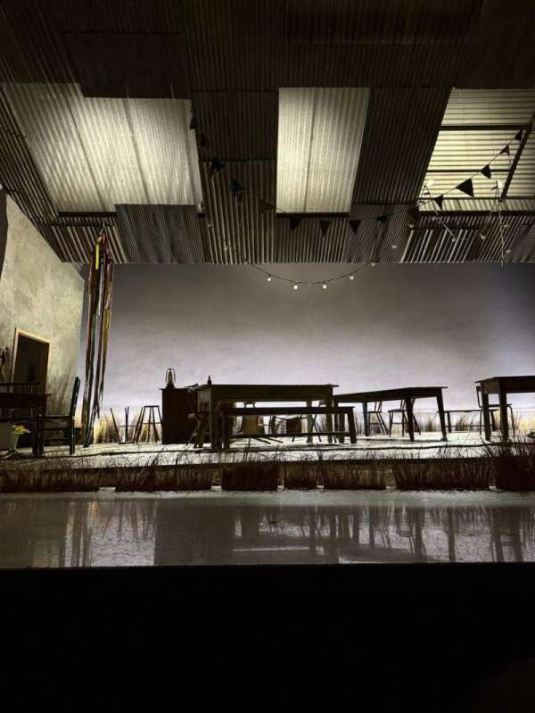 Lyttelton at the National Theatre, section: Stalls, row: A, seat: 20