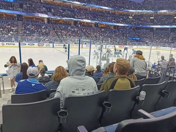 Benchmark International Arena, section: 102, row: J, seat: 17