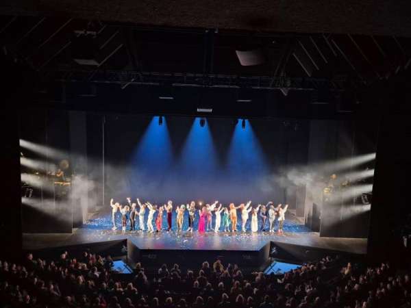 Barbican Theatre, section: Circle, row: A, seat: 31