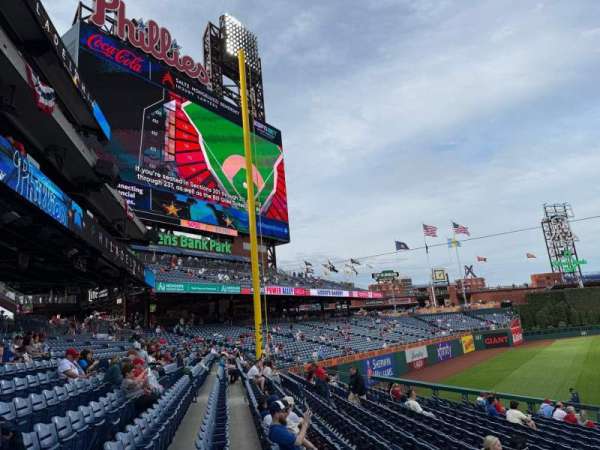 Citizens Bank Park, section: 144, row: 20, seat: 9