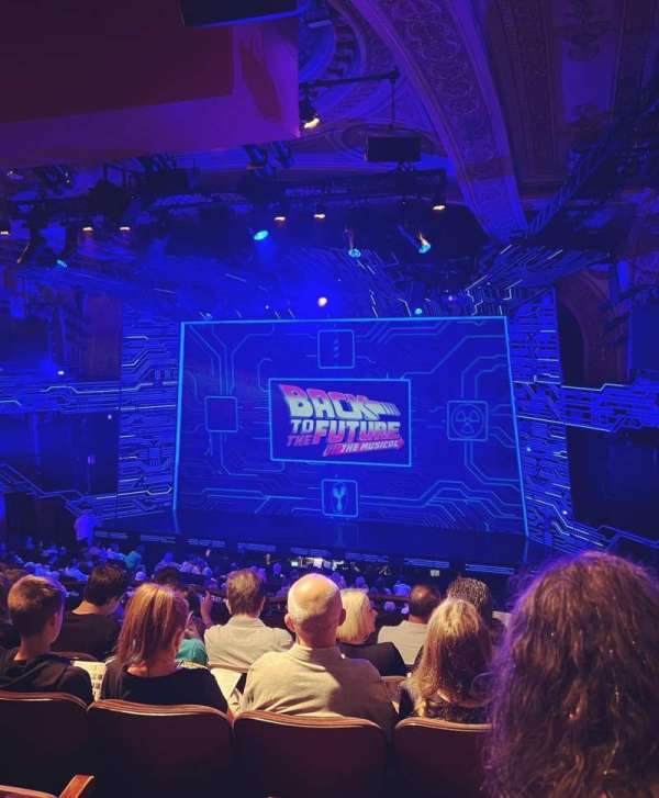 Winter Garden Theatre, section: Mezzanine RC, row: F, seat: 122