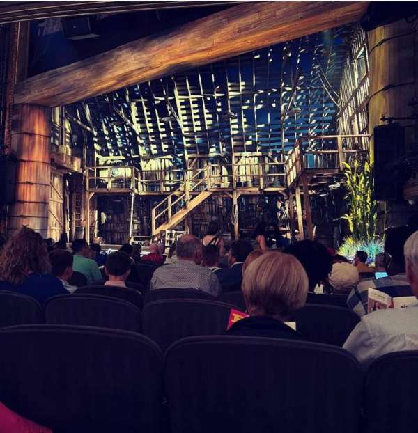 Nederlander Theatre, section: Orchestra R, row: M, seat: 10