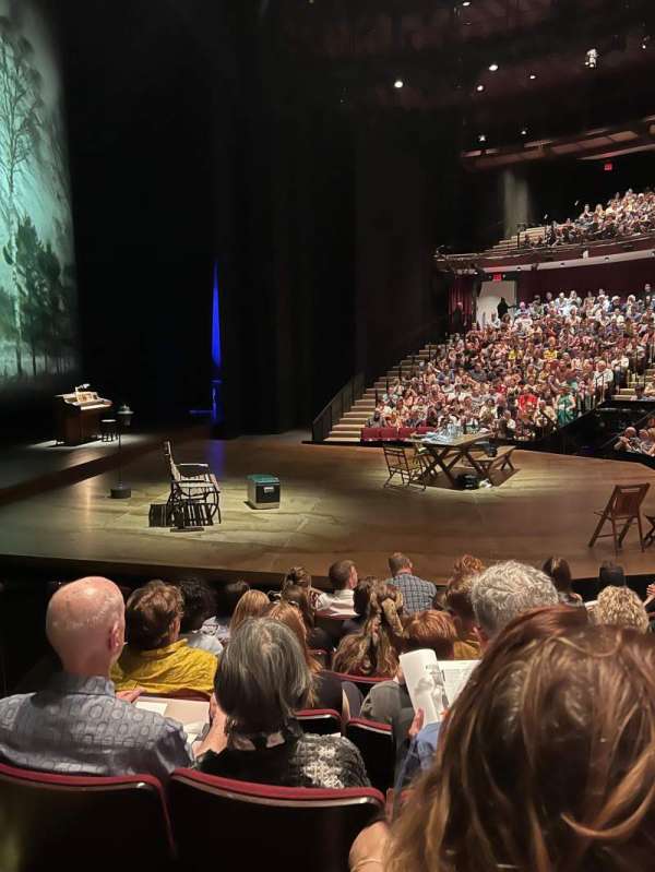 Vivian Beaumont Theater, section: Orchestra L, row: J, seat: 113