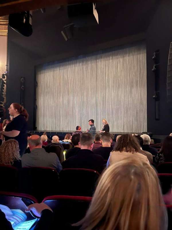 St. James Theatre, section: Orchestra R, row: M, seat: 10