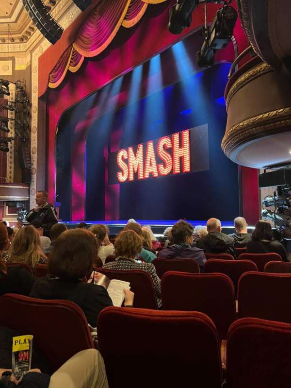 Imperial Theatre, section: Orchestra R, row: G, seat: 20