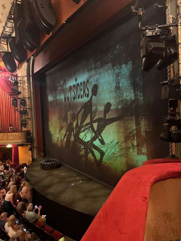 Bernard B. Jacobs Theatre, section: Right Boxes, row: C, seat: 2