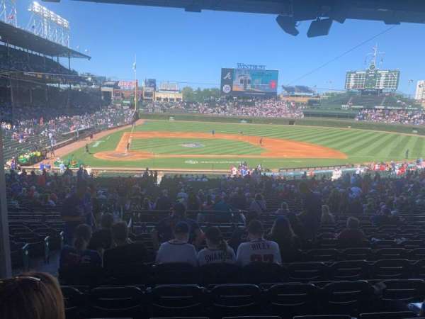 Wrigley Field, section: 222, row: 12, seat: 3