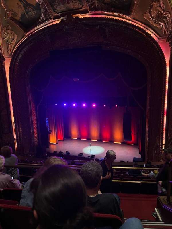 Wang Theatre, section: Balcony R, row: 22, seat: 1