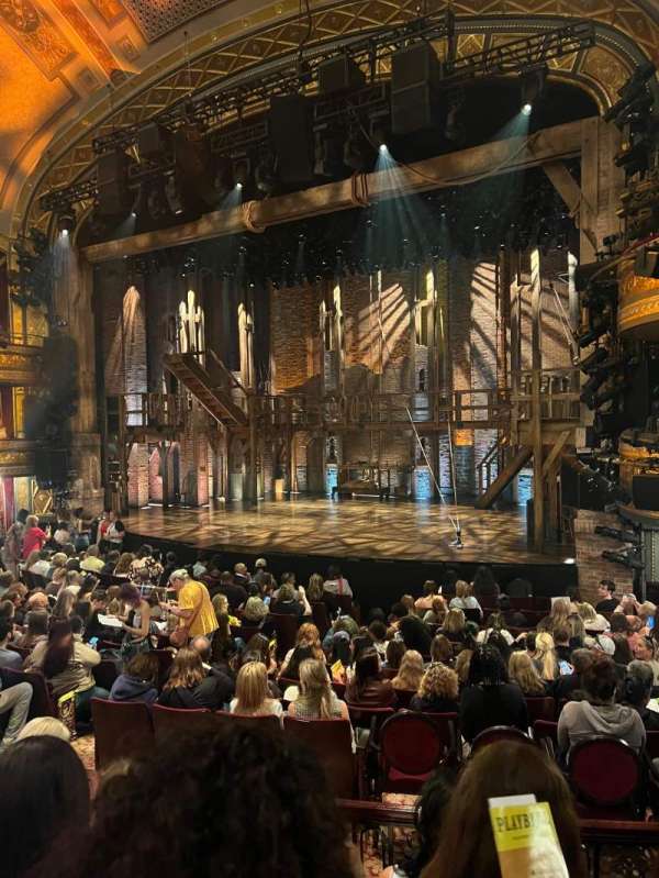 Richard Rodgers Theatre, section: Orchestra R, row: O, seat: 18