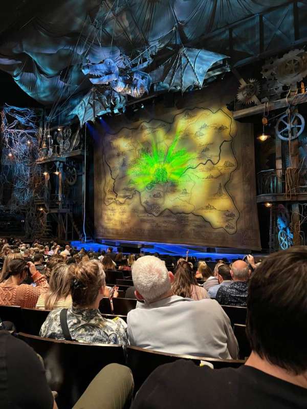 Gershwin Theatre, section: Orchestra R, row: K, seat: 18