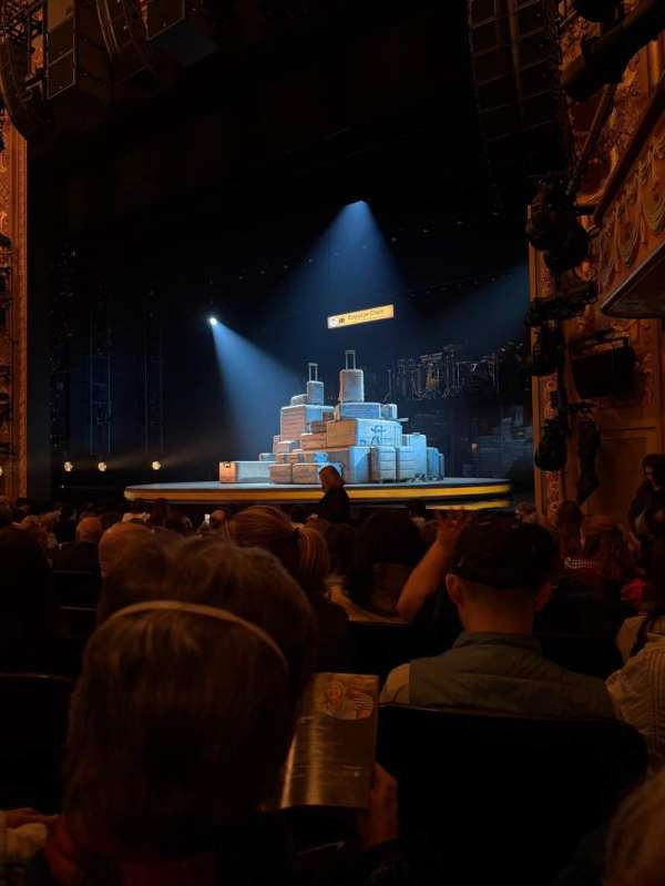 Longacre Theatre, section: Orchestra R, row: K, seat: 9