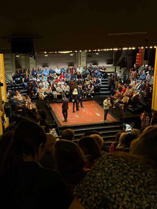 Hudson Theatre, section: Dress Circle C, row: J, seat: 101