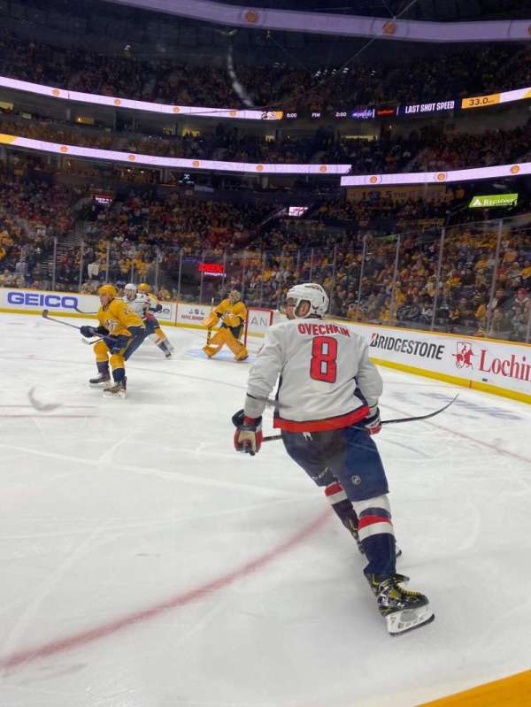 Bridgestone Arena, section: 118, row: CC, seat: 7