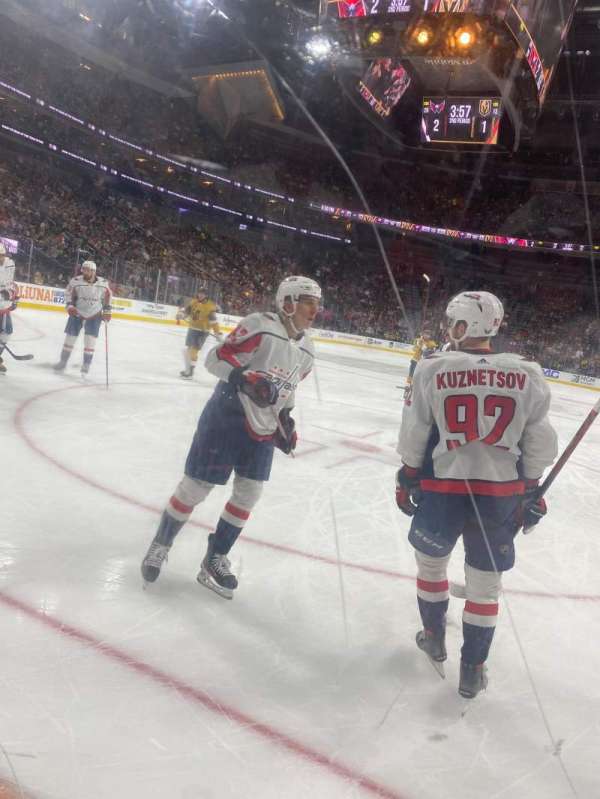 T-Mobile Arena, section: 2, row: GS1, seat: 5