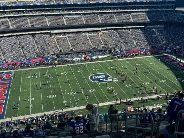 MetLife Stadium, section: 341, row: 21, seat: 3