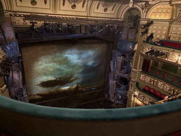 Sondheim Theatre, West End, section: Grand Circle, row: C, seat: 23