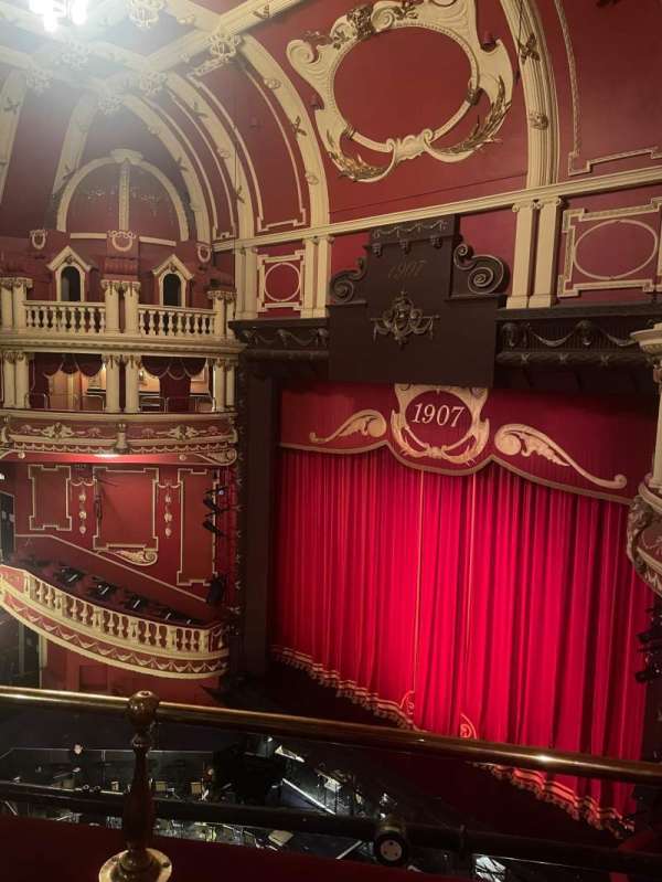 Sunderland Empire, section: Upper Circle, row: B, seat: 7