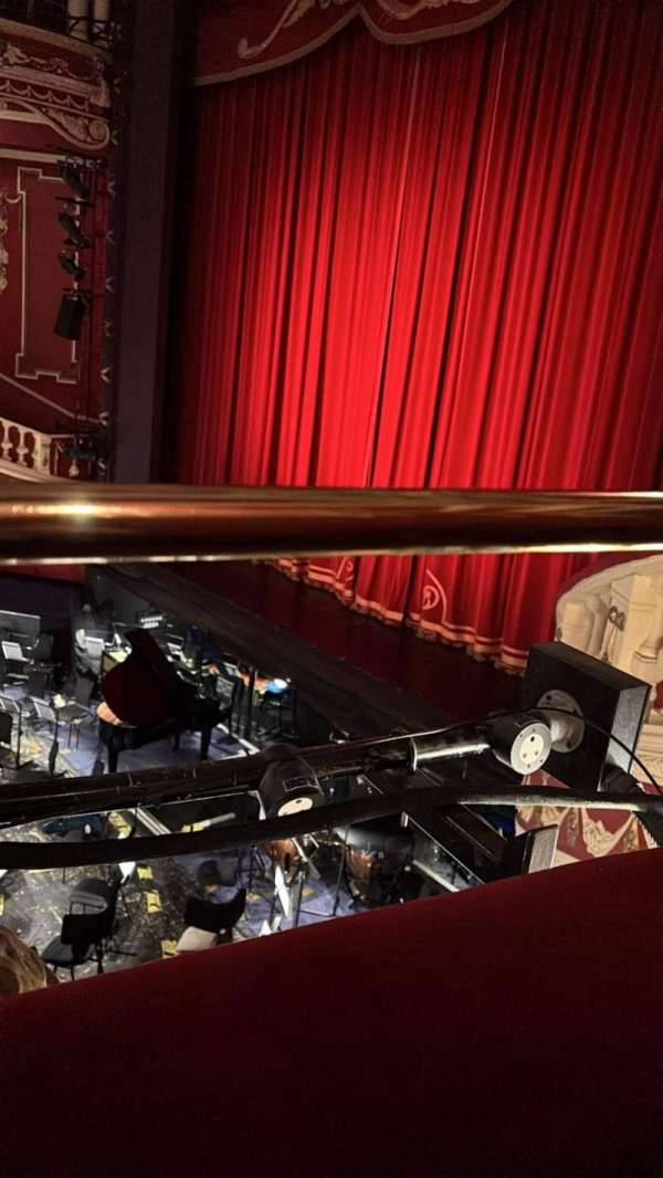 Sunderland Empire, section: Dress Circle, row: A, seat: 5