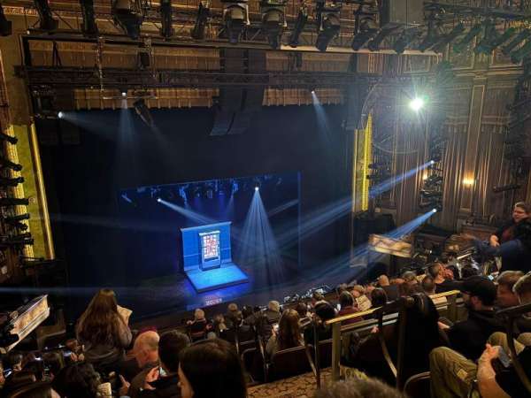 Nederlander Theatre, section: Mezzanine L, row: K, seat: 1,3