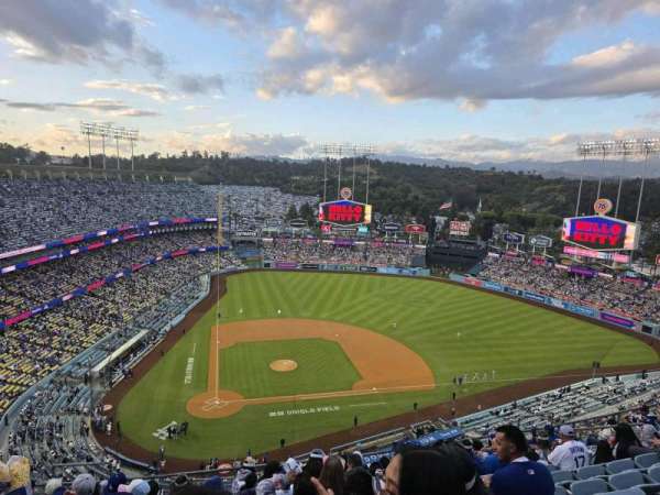 Dodger Stadium, section: 10TD, row: L, seat: 6