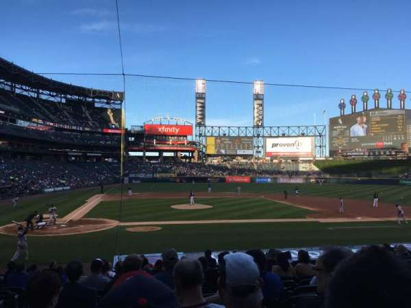 Rate Field, section: 127, row: 18, seat: 9