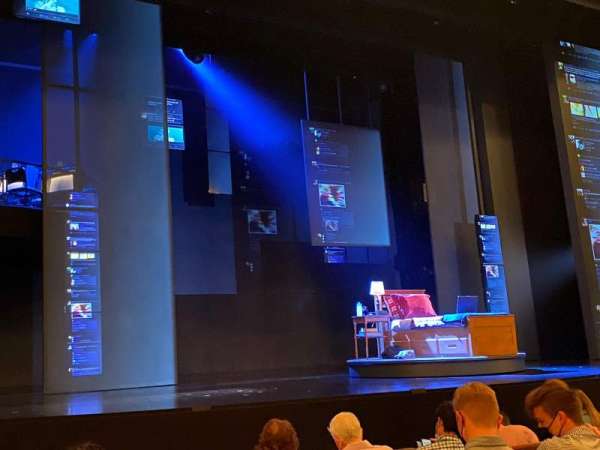 Music Box Theatre, section: Orchestra L, row: H, seat: 5