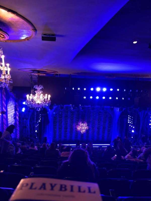Lunt-Fontanne Theatre, section: Rear Mezzanine LC, row: N, seat: 111