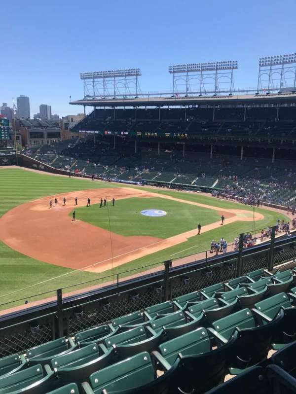 Wrigley Field, section: 307L, row: 5, seat: 16
