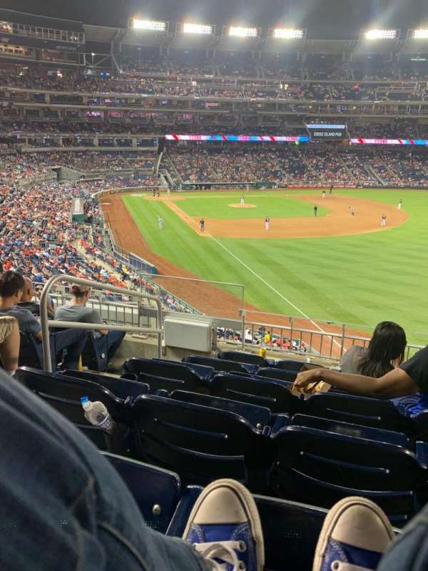 Nationals Park, section: 233, row: F, seat: 17