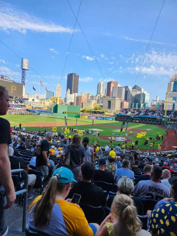PNC Park, section: 117, row: S, seat: 26