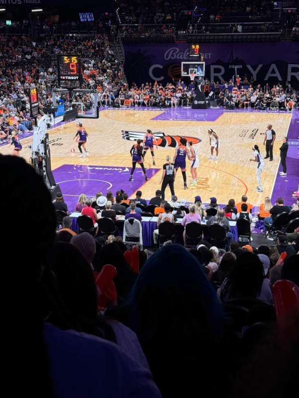 Mortgage Matchup Center, section: 107, row: 17, seat: 9
