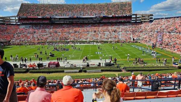 Jordan-Hare Stadium, section: 31, row: 39, seat: 23