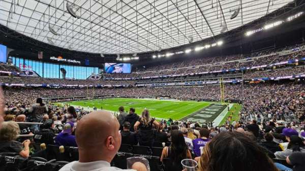Allegiant Stadium, section: 128, row: 31, seat: 18