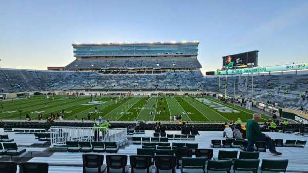Spartan Stadium, section: 7, row: 34, seat: 9