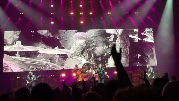 SAP Center, section: Floor 2, row: 9, seat: 4