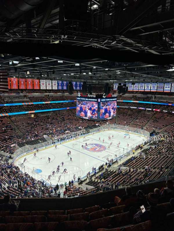 UBS Arena, section: 325, row: 7, seat: 21