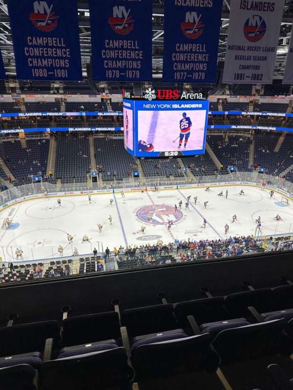 UBS Arena, section: 307, row: 7, seat: 19