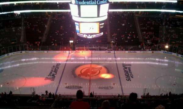 Prudential Center, section: 212, row: 3, seat: 7