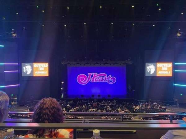 Smart Financial Centre, section: Club, row: B, seat: 2-3